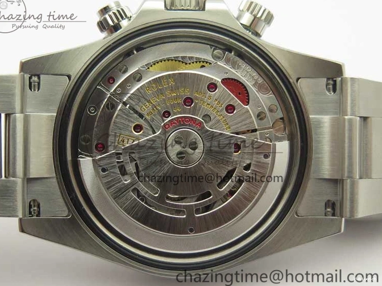 Clone Edition Best V2 A4130 1:1 Daytona Bracelet White 116500 And ARF Super 904L Case SS Dial 0524
